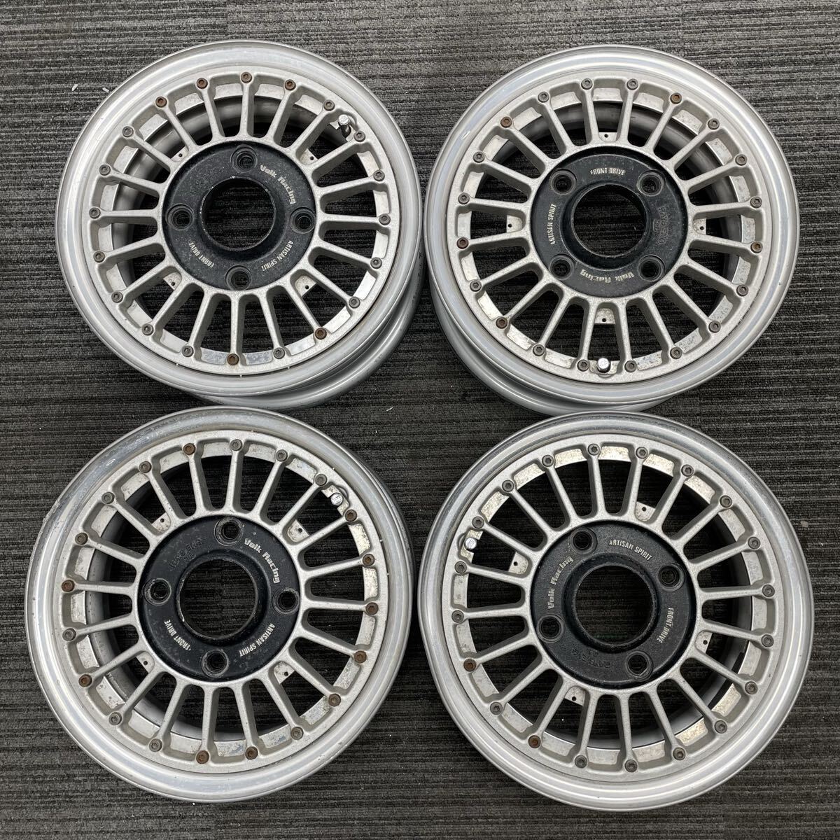 RAYS VOLK Racing ARTISAN SPIRIT 13インチ 13x5.5J 110/4H ET+35 中古