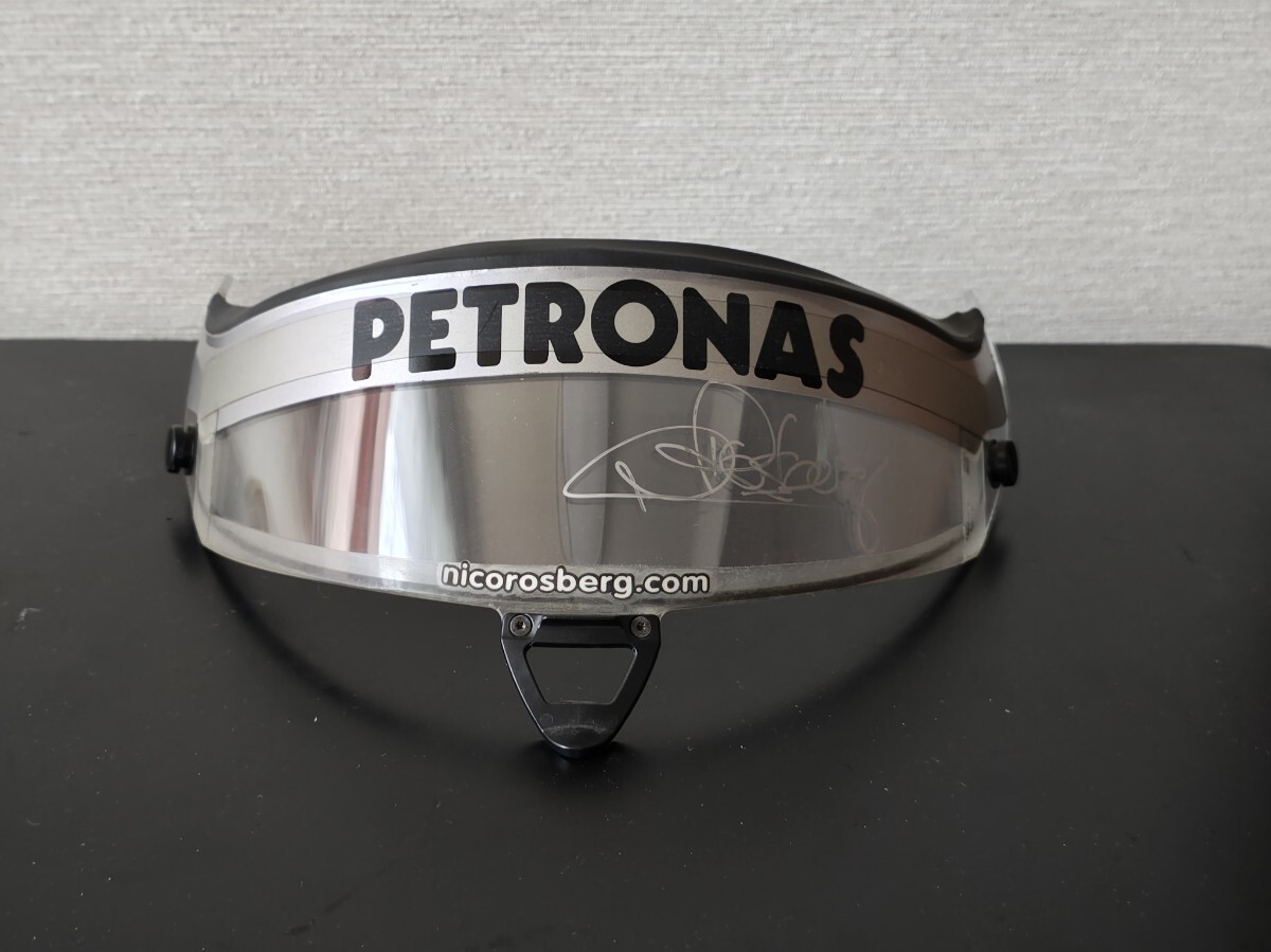 新品】当選品 ニコ・ロズベルグ直筆サイン入りヘルメット シューベルト
