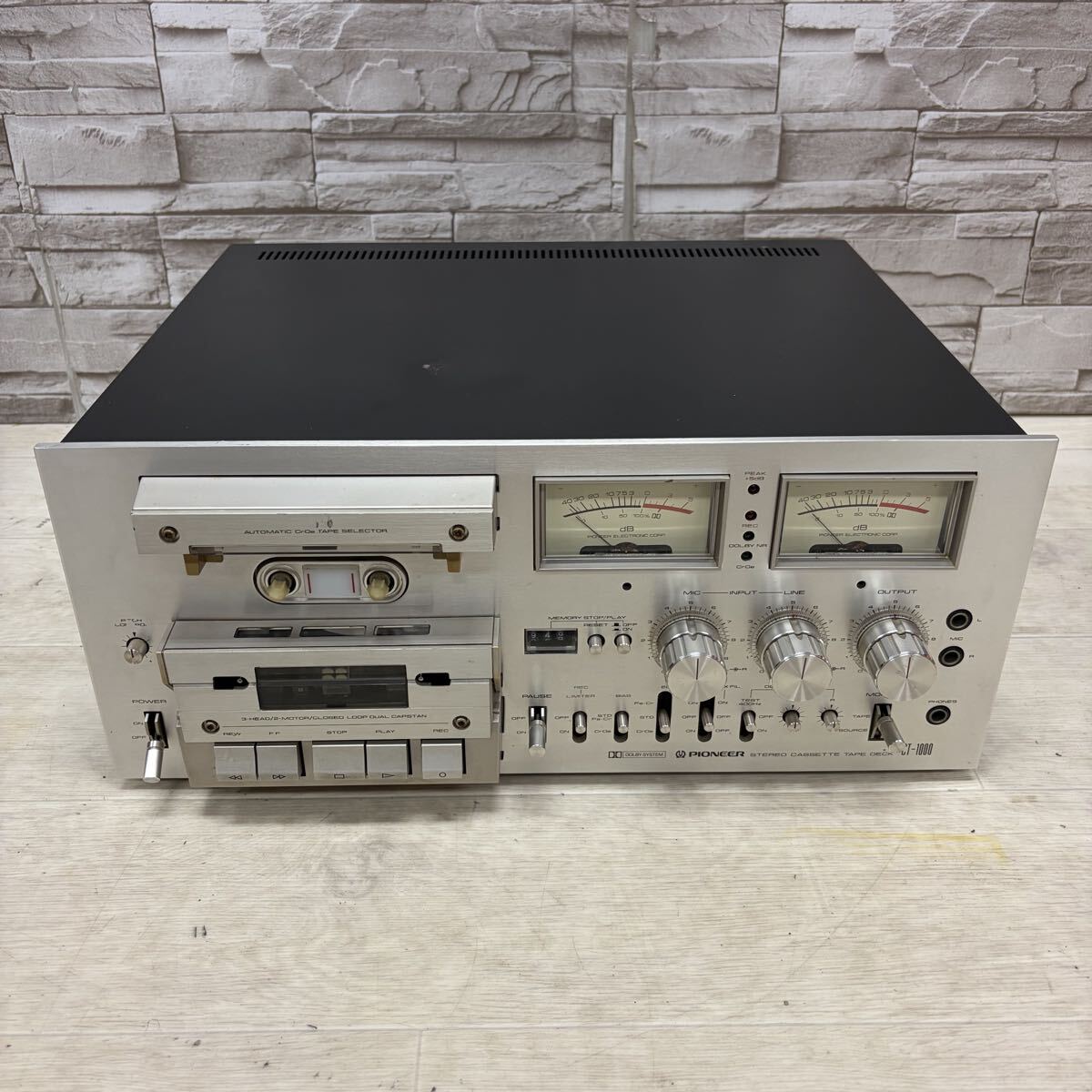 中古】パイオニア PIONEER ステレオアンプ SA-7600 ステレオチューナー
