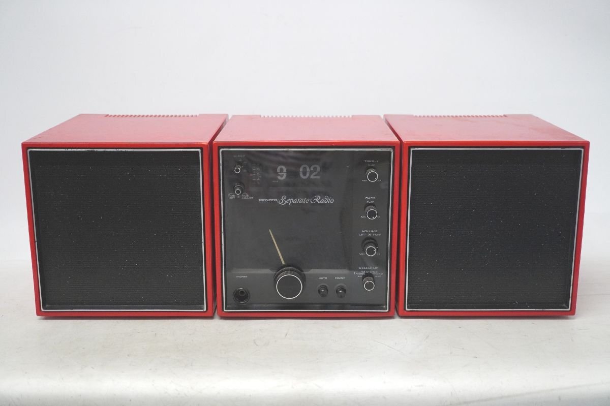 中古】セパレートステレオ パイオニア S-93X テープデッキ T-5000 引取
