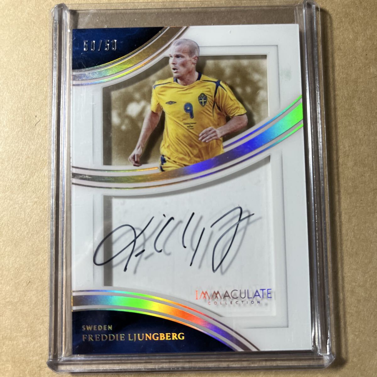 未使用に近い】スウェーデン代表 フレデリック・ユングベリ PANINI