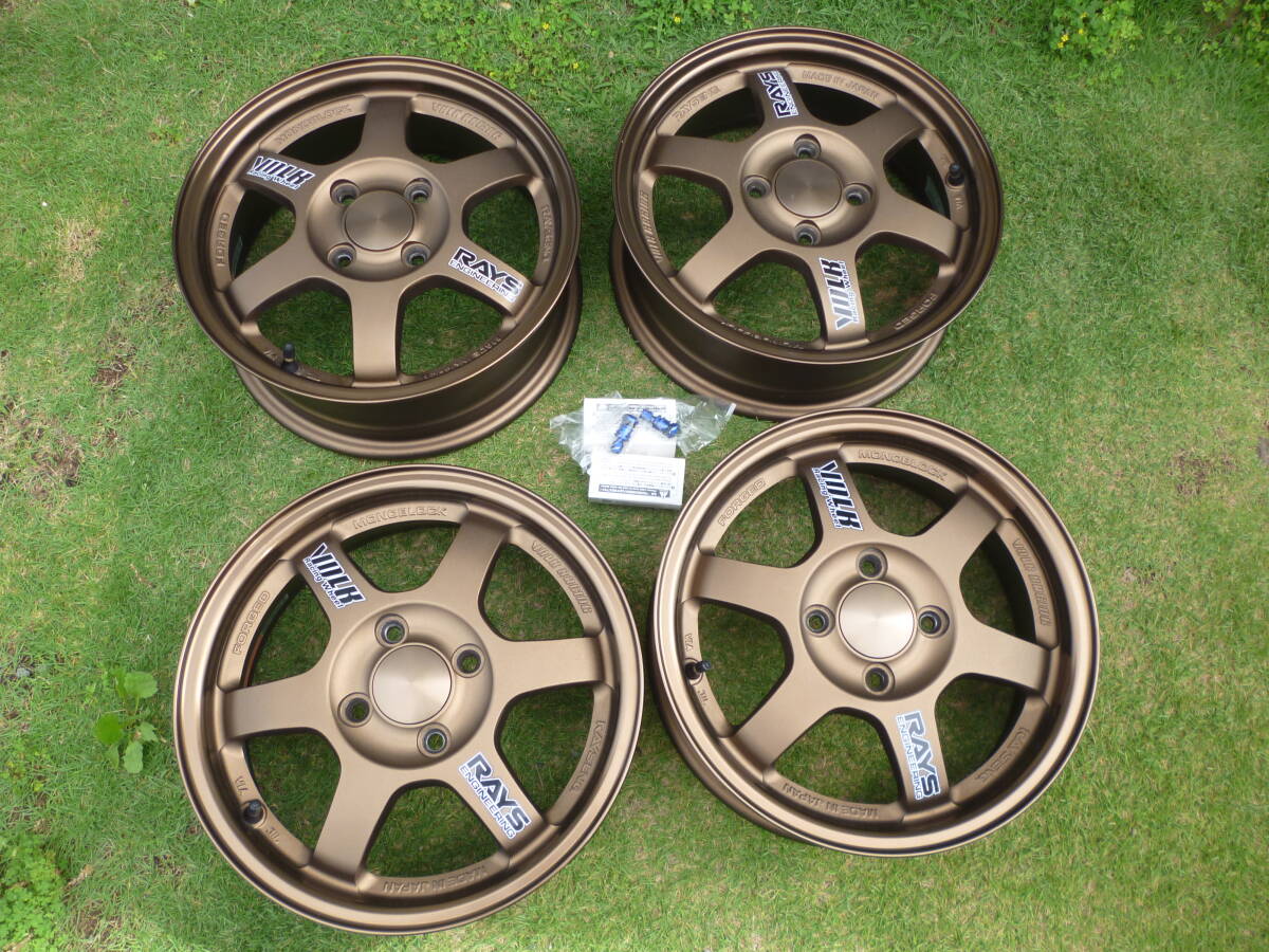 レイズ ボルクレーシング メッシュホイール 14インチ 8Jオフセット0