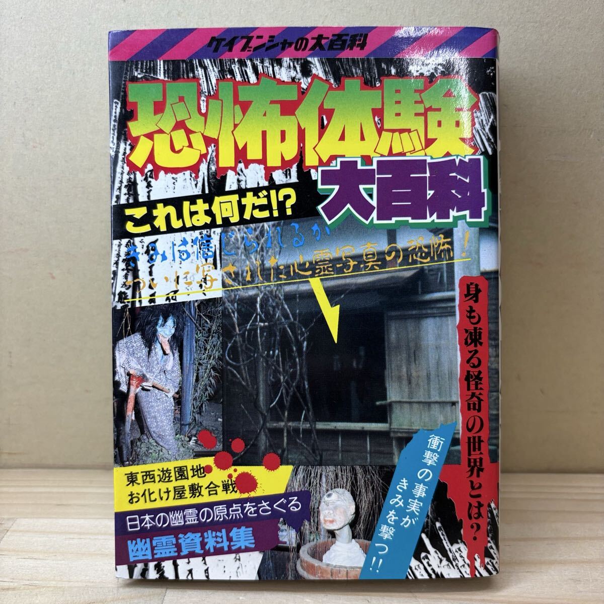 □送料無料□Y26□宜保愛子の恐怖話大百科 初版 ケイブンシャ▽恐怖