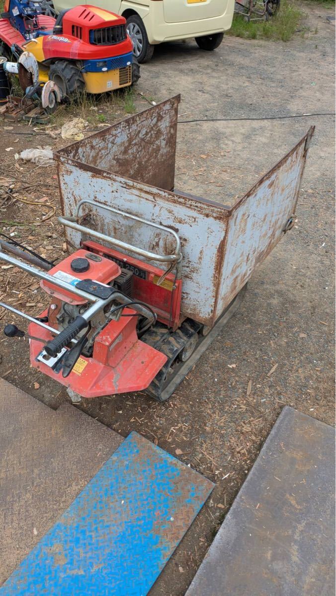 中古】筑水 キャニコム クローラー 運搬車 ダンプ BFK809 中古