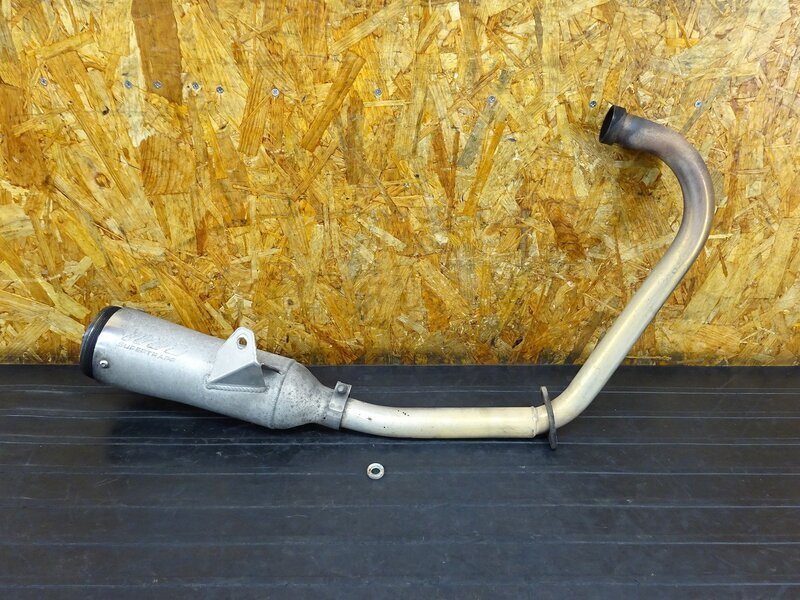 XLR250R MD22 スーパートラップ製サイレンサー付社外ダウンマフラー