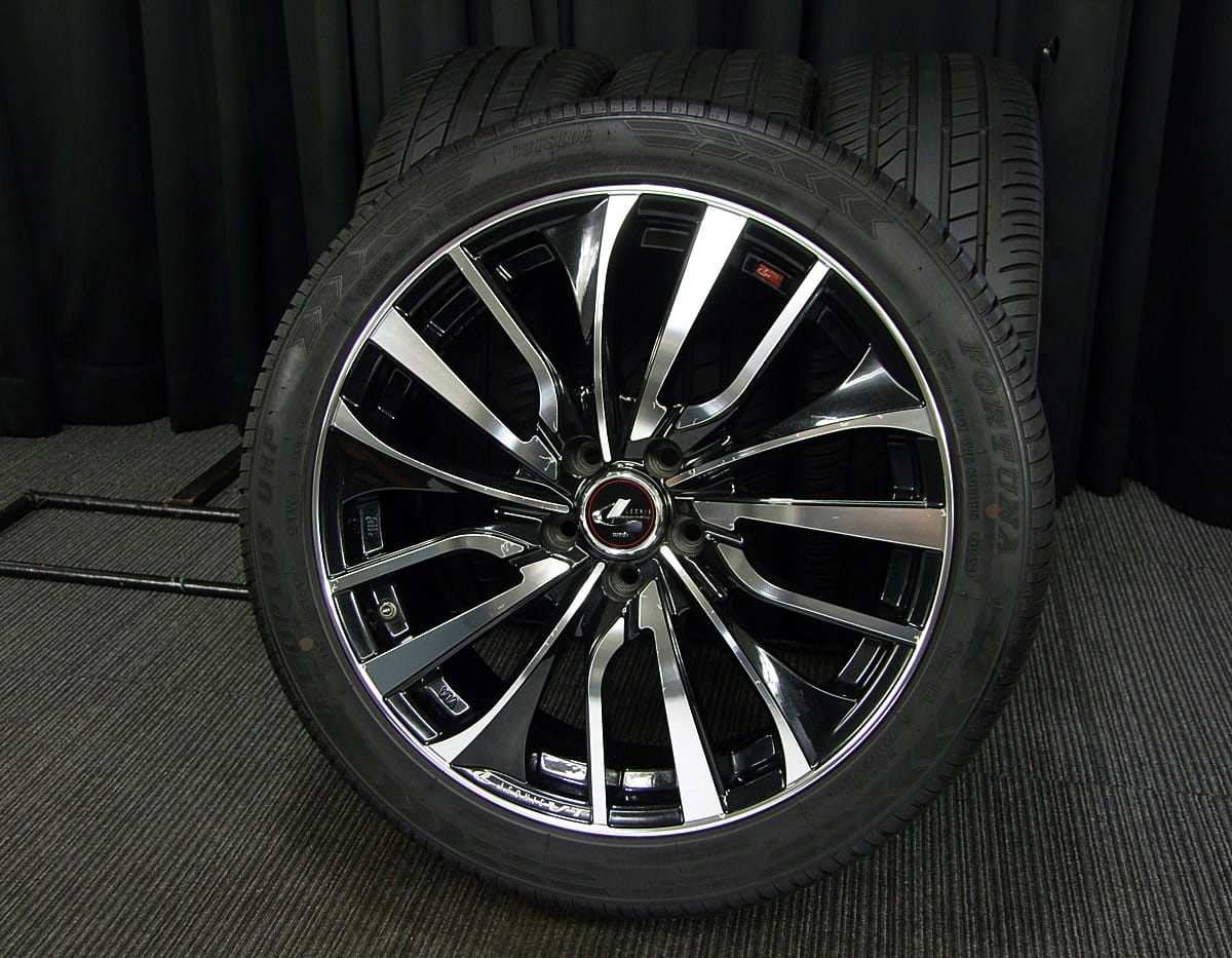 ◇◇中古売切り TRD TF9 7.5Jx18 +48 5H/100 ブラック