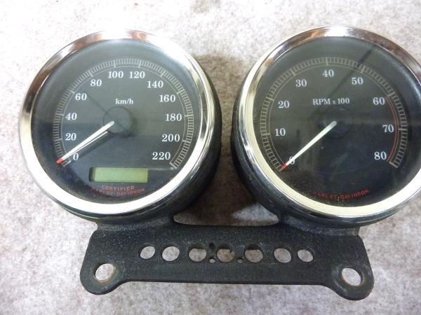 中古】88年 XLH 4速 スポーツスター ハーレー純正 スピードメーター