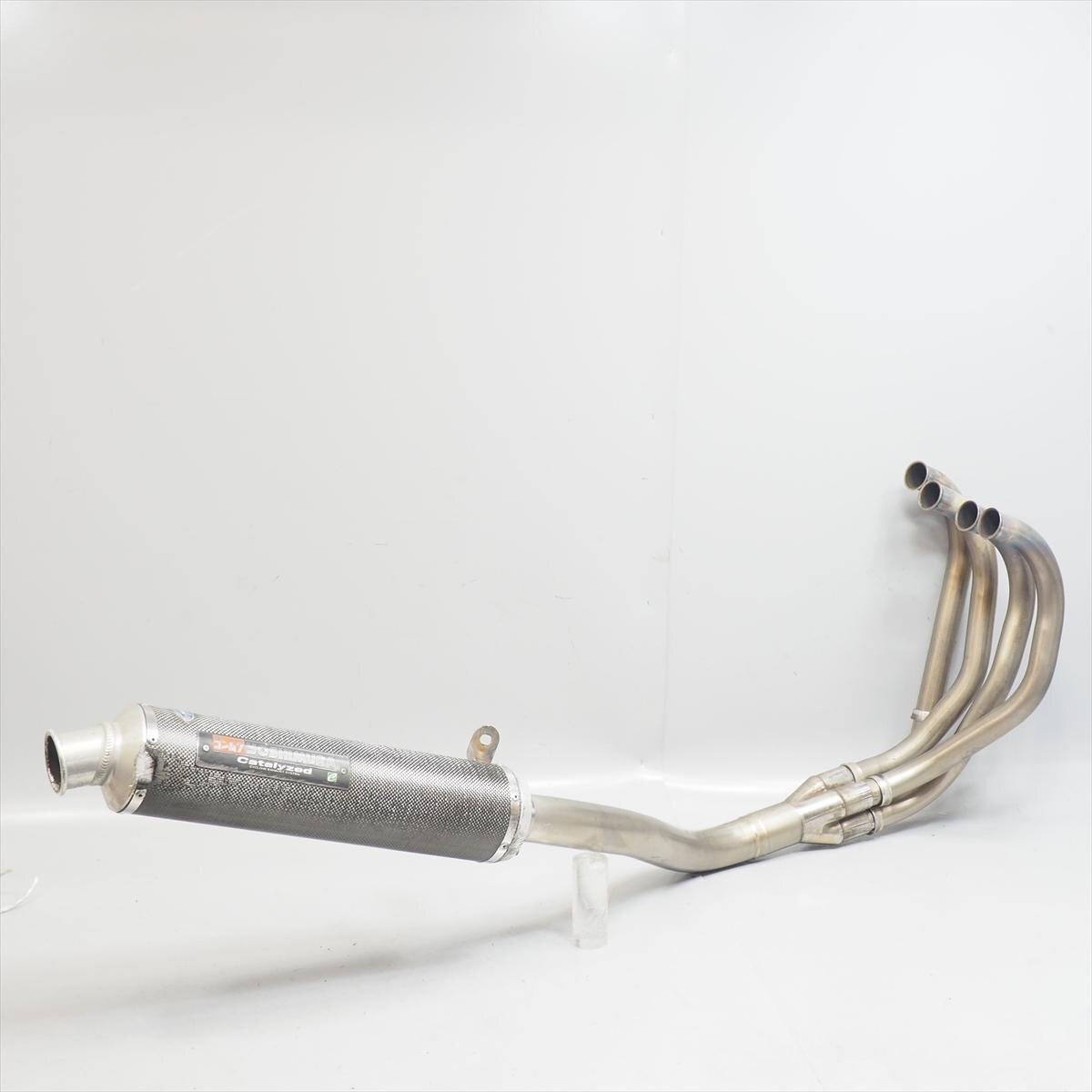 ☆【M3】良品♪ZX-12R ヨシムラ Tri-Oval カーボン 2エンド チタン