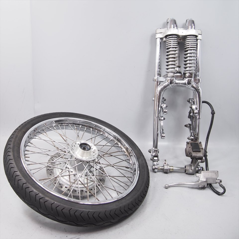 スティード400 VLS STEED NC37 純正スプリンガーフォーク ガーター