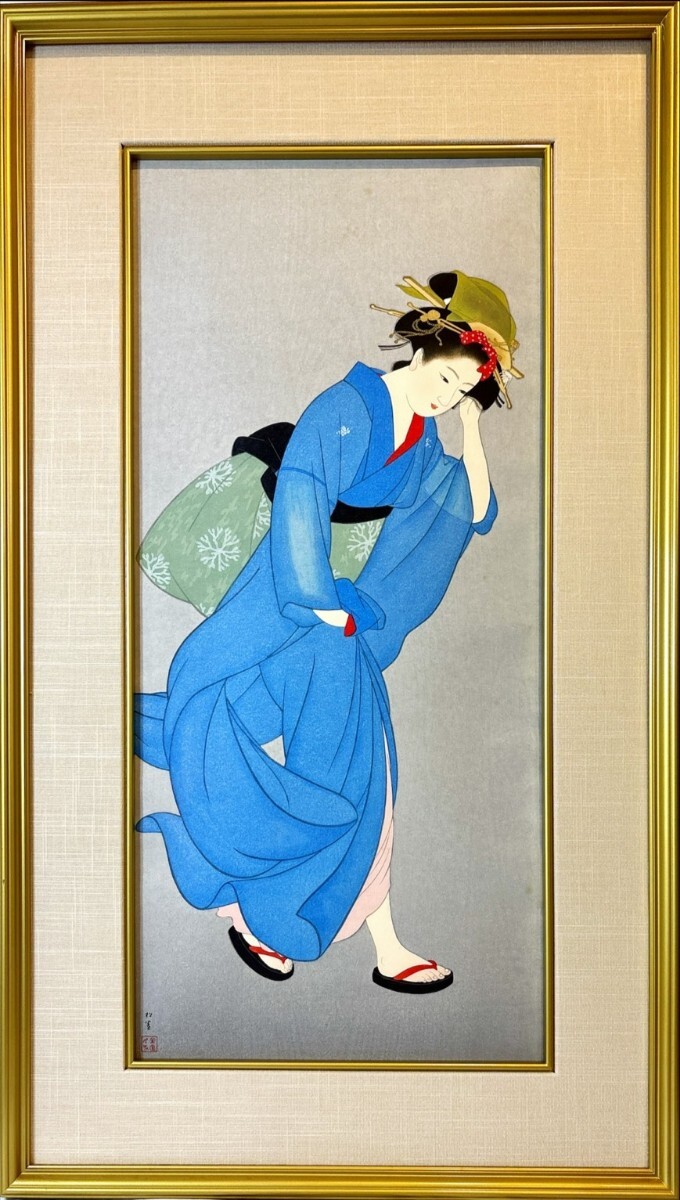 春画 「 春色十六景 」上村松園 秘蔵画帖 作品集 / 解説1枚・作品16点