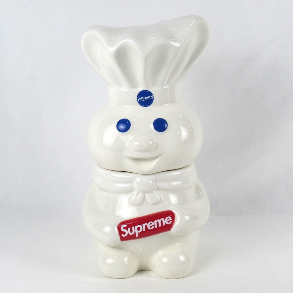 中古】○ドゥボーイ クッキージャー 陶器 Doughboy Pillsbury