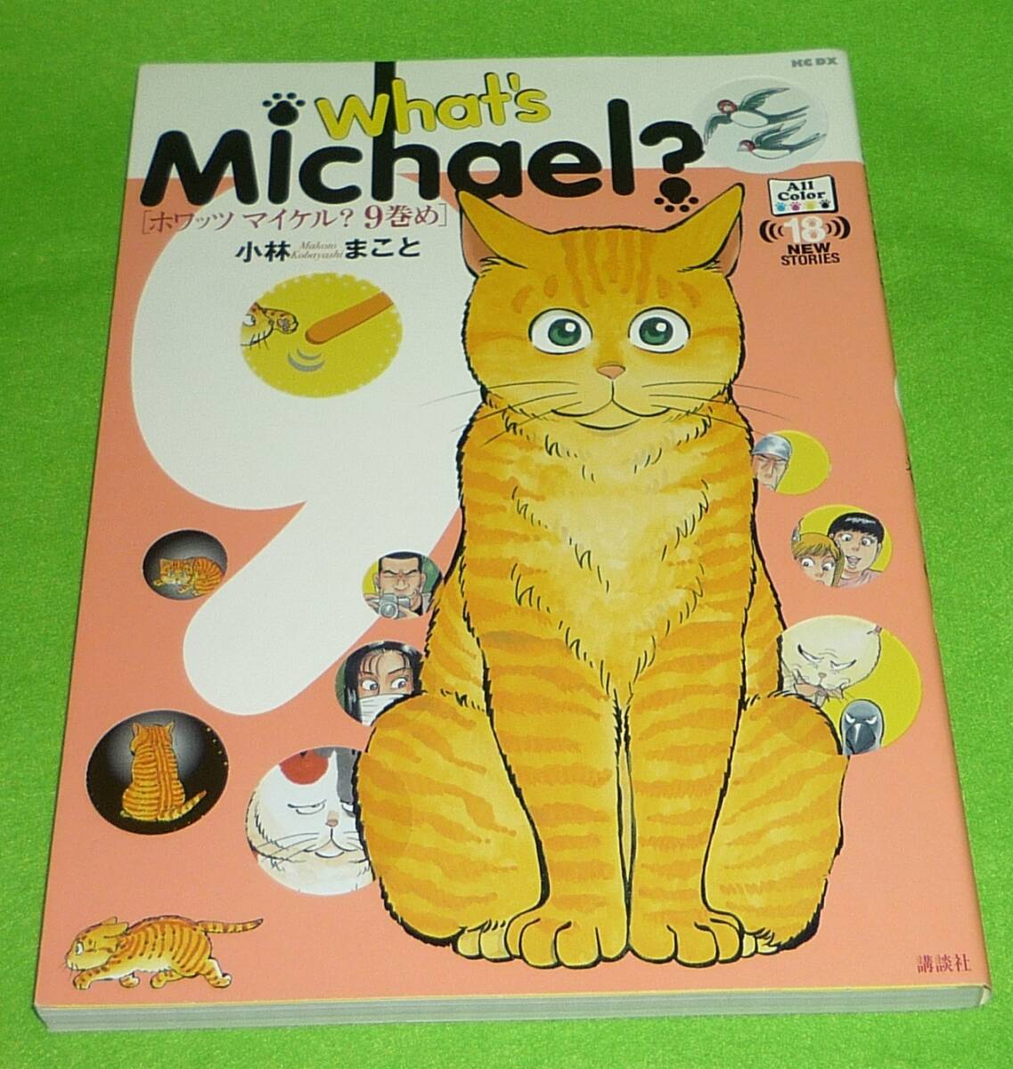 当時物 昭和レトロ☆what's michael ? ホワッツ マイケル？缶ペン