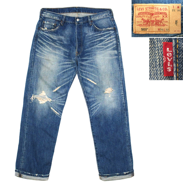 限定 Levi's 03501 W36 STAY TRUE 降谷建志 kj 降谷建志 kj着 リーバイス LEVI'S 03501-01 STAY TRUE XXX7 ユーズド