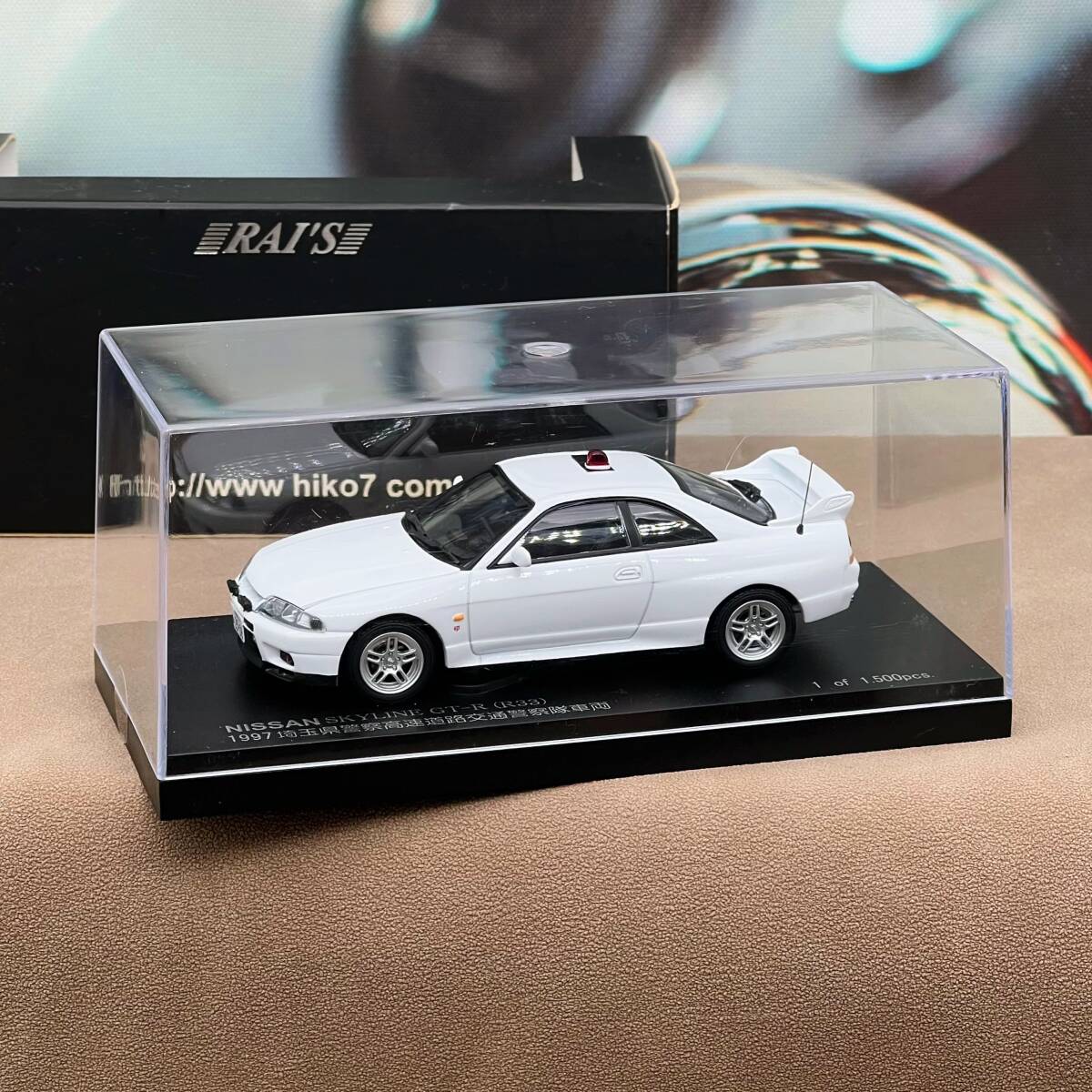 RAI'S レイズ 1/43 日産 SKYLINE スカイライン 25 GT-t ER34 覆面