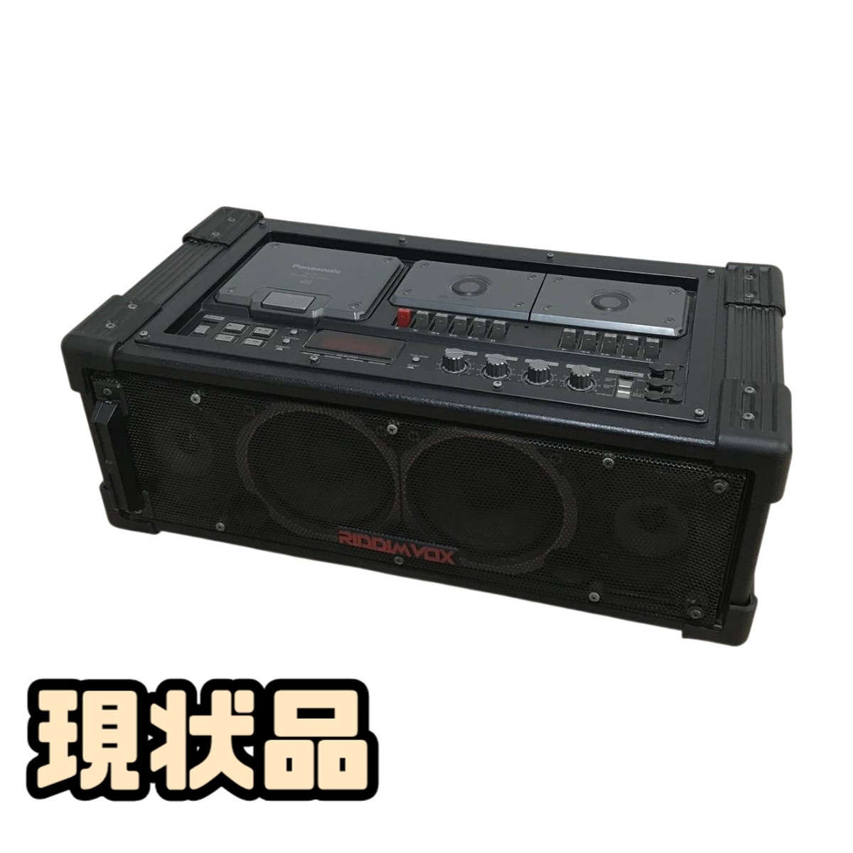 中古】【Panasonic】RX-PA7 ☆ CDラジカセ ☆ RIDDIM VOX ☆J1