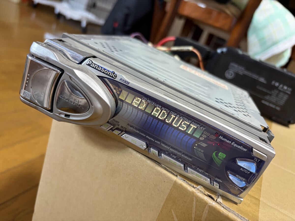 中古】Panasonic CD/MD カーオーディオ ジャンク VX707MD CQ-VX505MS