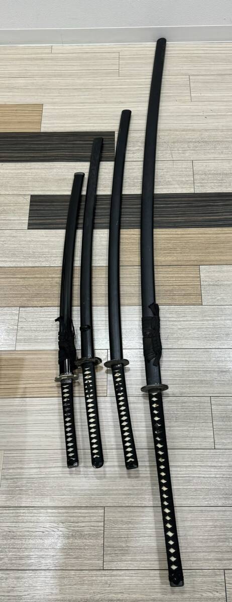 松庵作 武家三大家紋付き 織田 豊臣 徳川 日本刀 鍔 レプリカ 観賞用