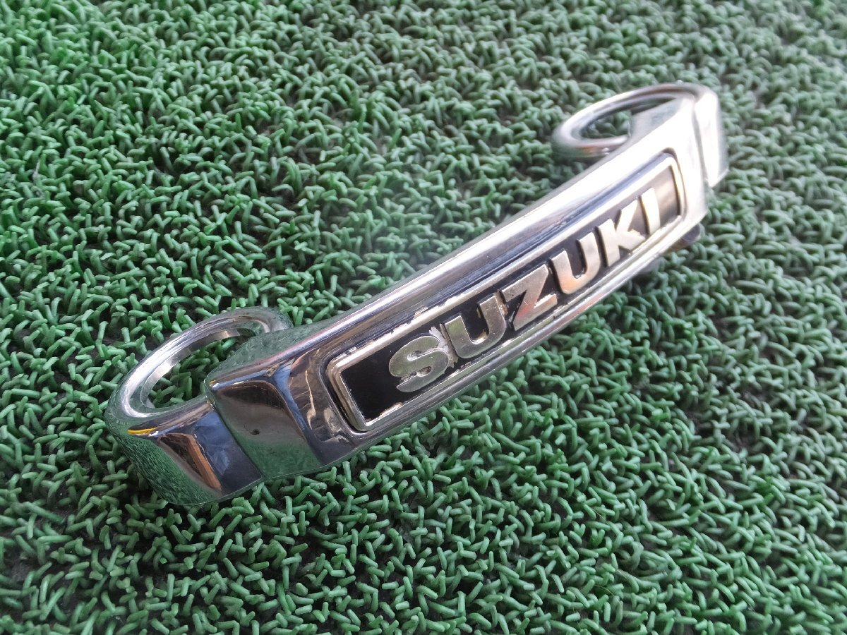 GT380 GS400 GS400L RG250 SUZUKI ザリ 当時物 純正品 エンブレム 三又