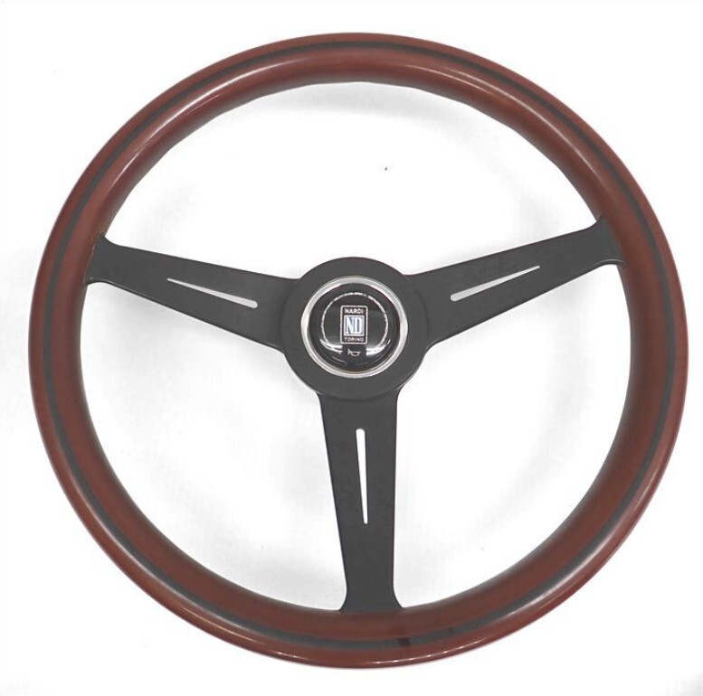 当時物♪ NARDI ナルディ クラシック ウッド ブラック 36.5 パイ