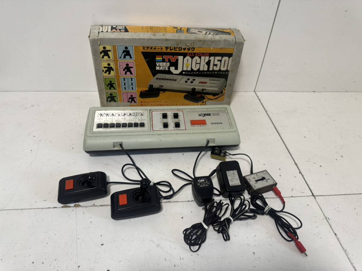 k145 バンダイ ビデオメート テレビジャック1000 ◇ 元箱 取説付き