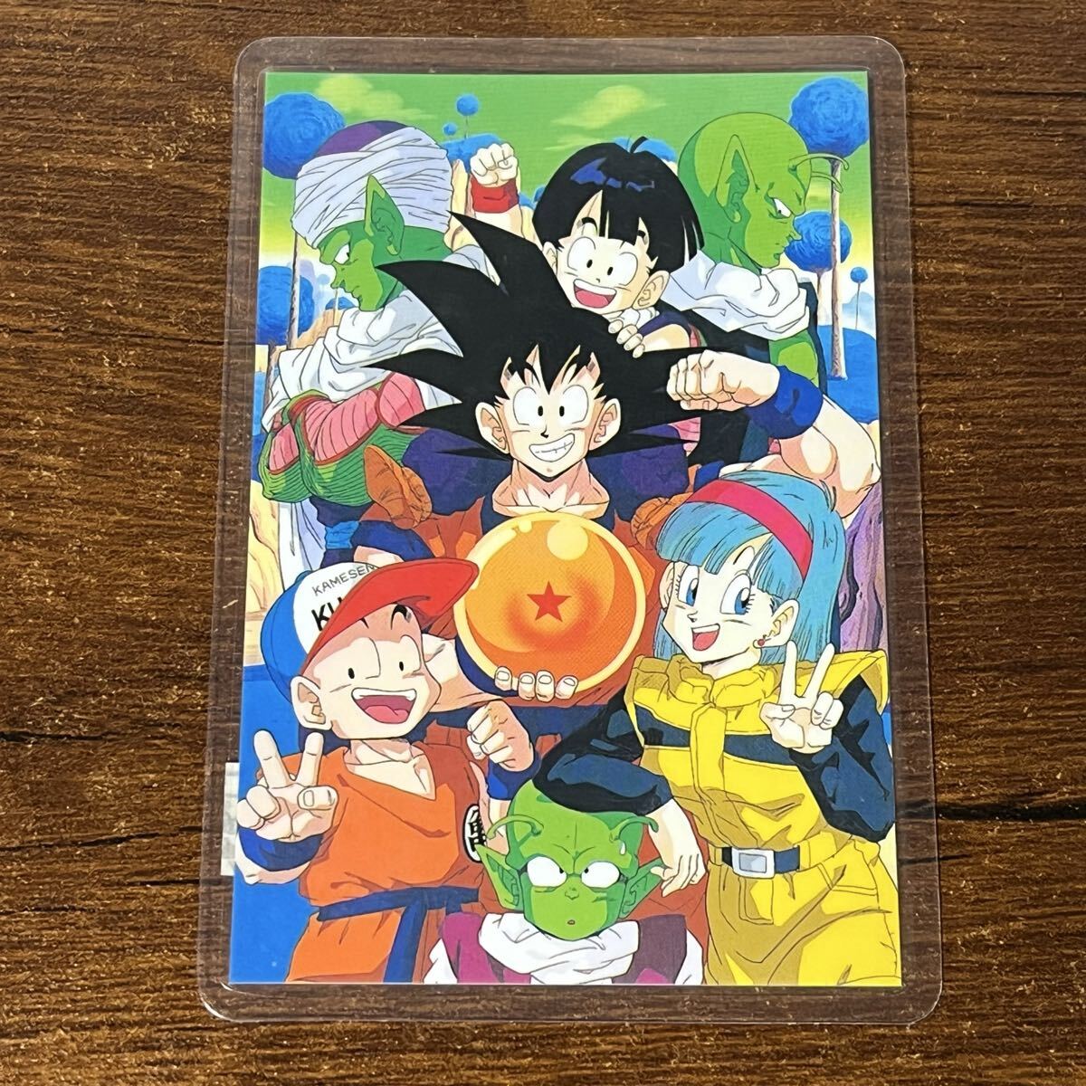 DRAGONBALL ドラゴンボール 初期 無印 ブルマ 鶴ひろみ ラミネート