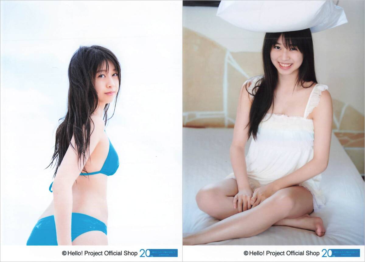 M62-178 モーニング娘。 道重さゆみ L版生写真「“2013 Summer”」10枚