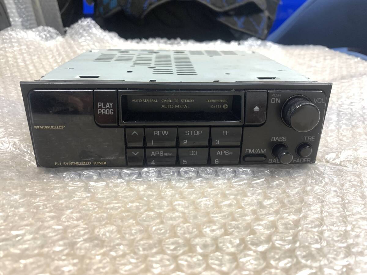 中古】希少？ BNR32 スカイライン GT-R 日産 純正 オーディオ カセット