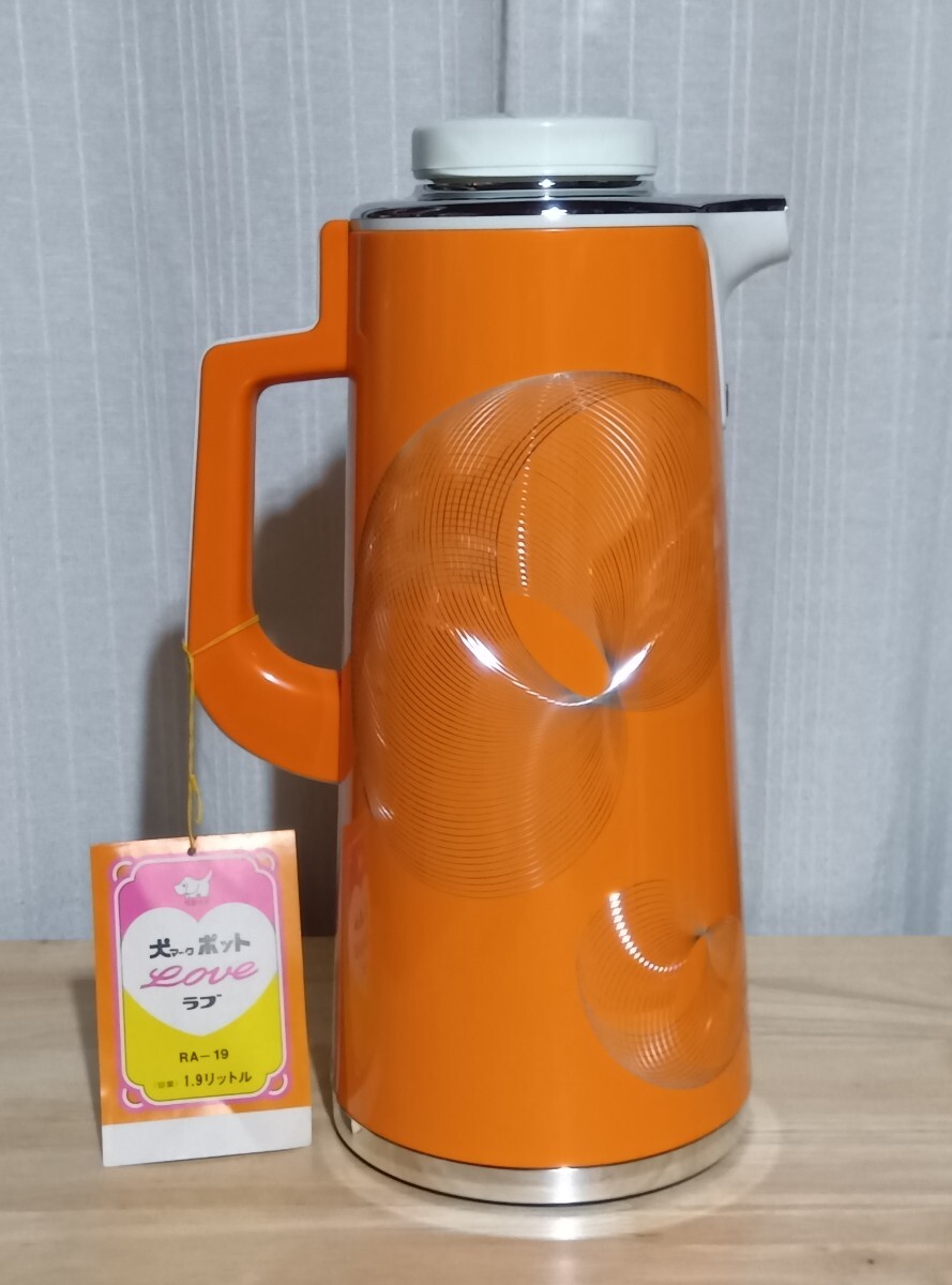 デッドストック・未使用品】◇◇象印エアーポット 2.24L 花柄◇◇ 昭和