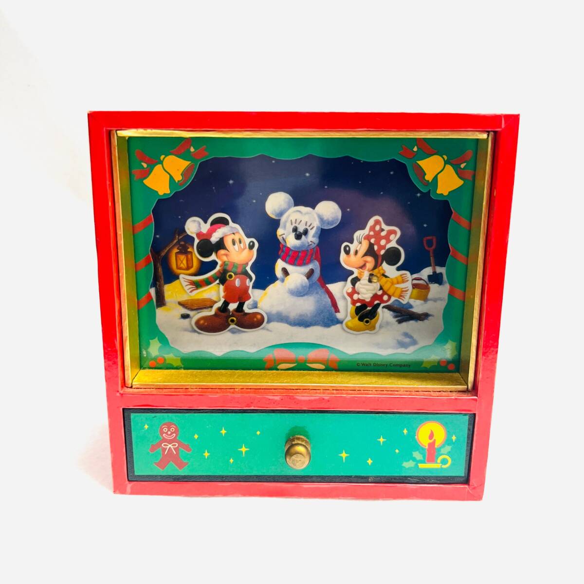 中古 ピノキオ 星に願いを 手回し 紙製オルゴール 東京