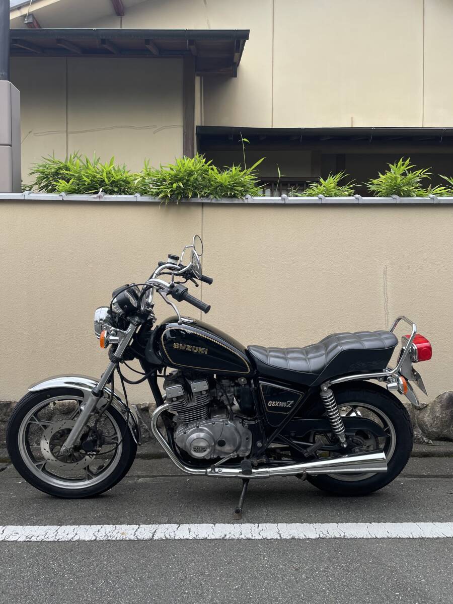 GSX 250 L アメザリ 吸い込み 旧車 当時 ケツあげ ② 検）GS CBX バブ
