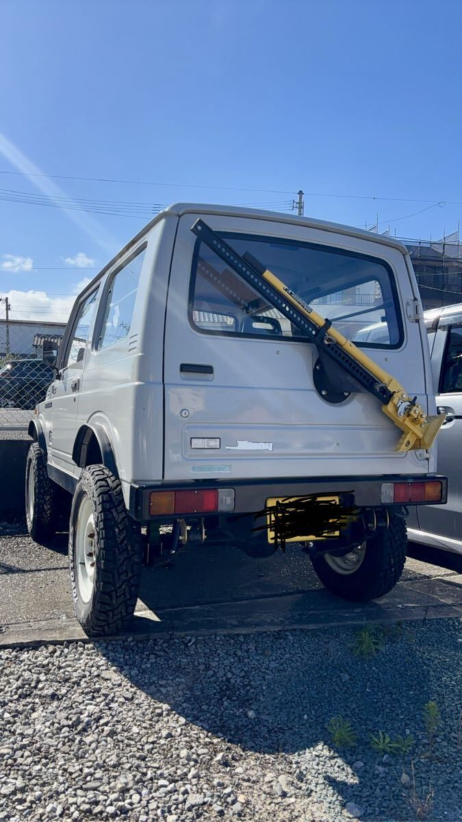 中古】JA11 JA12 SJ30 JA ジムニー ハイリフトジャッキホルダー