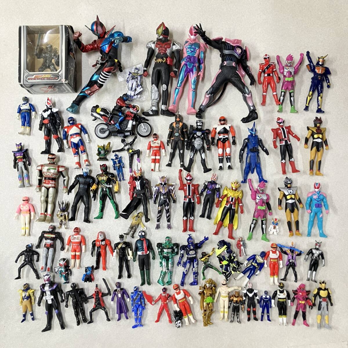 ジャスピオン ソフビ 5体セット 1986年 希少☆当時物 1985 バンダイ 巨獣特捜 ジャスピオン ソフビ 人形 2種