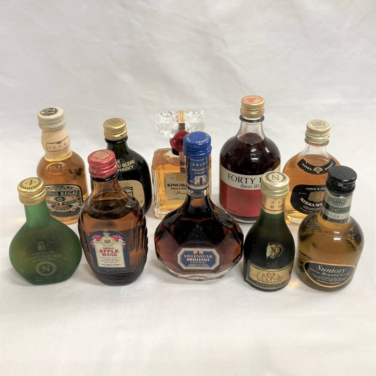 シーバスリーガル 8本セット 12年18年 ウイスキー ミニボトル 50ml