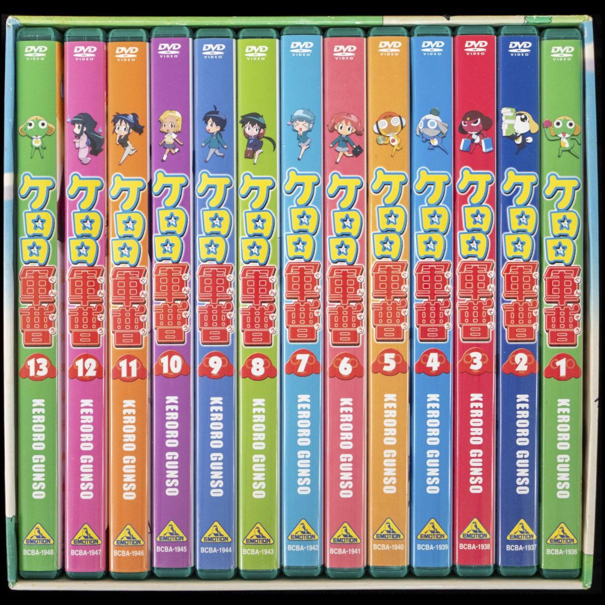 ☆13枚組DVD-BOX ケロロ軍曹 1stシーズン (正規販売商品)の落札情報