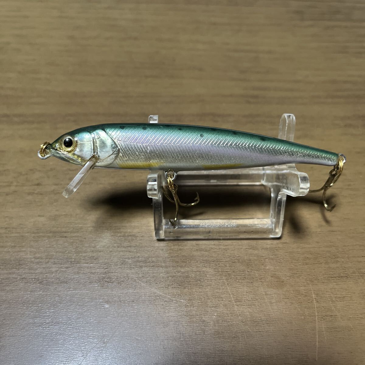 中古】ウッドベイト 11cm WBⅡ 遠藤龍美氏ハンドメイドミノー 美品