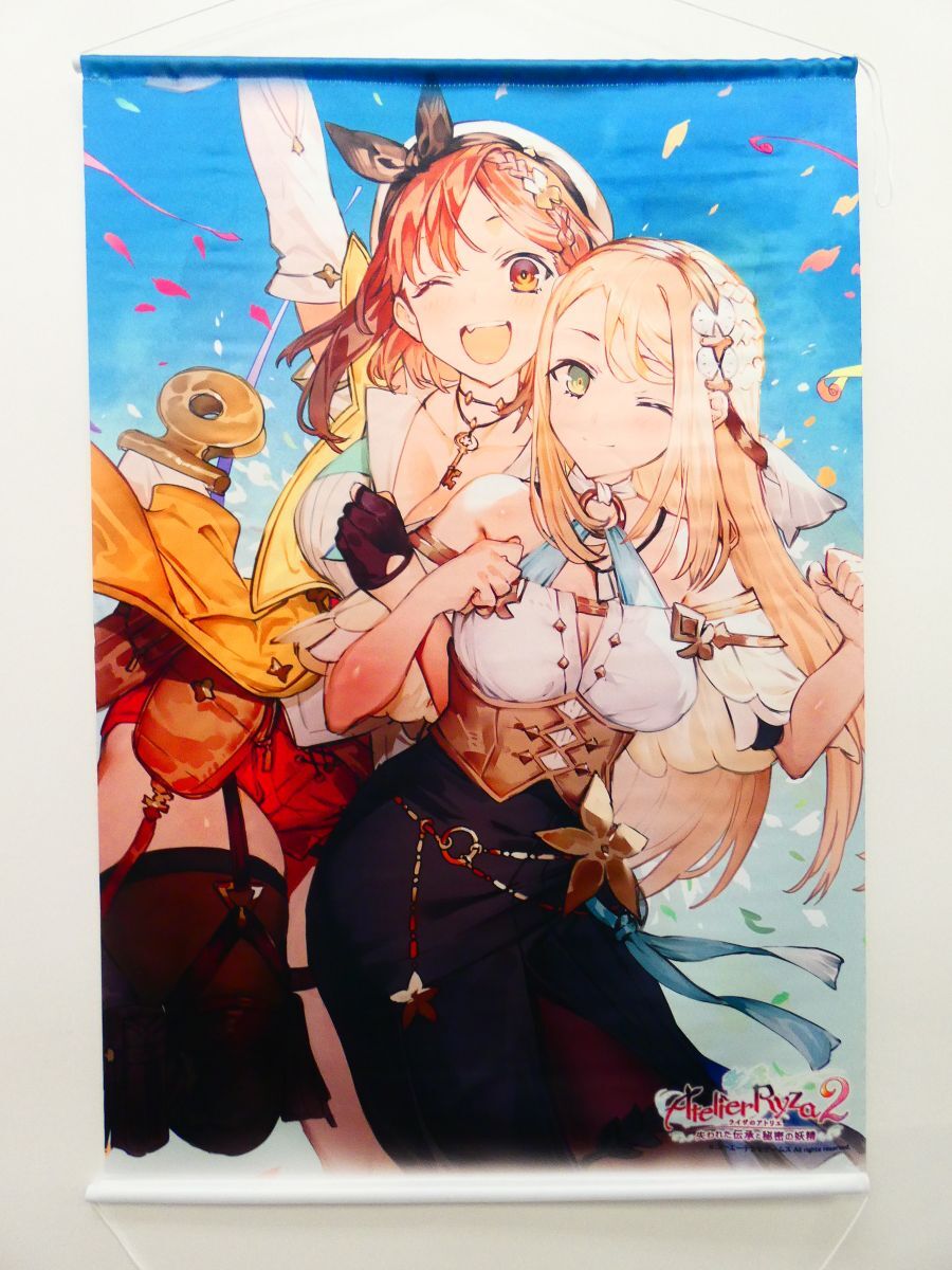 新品】○ライザのアトリエ/トレーダー特典タペストリー/検