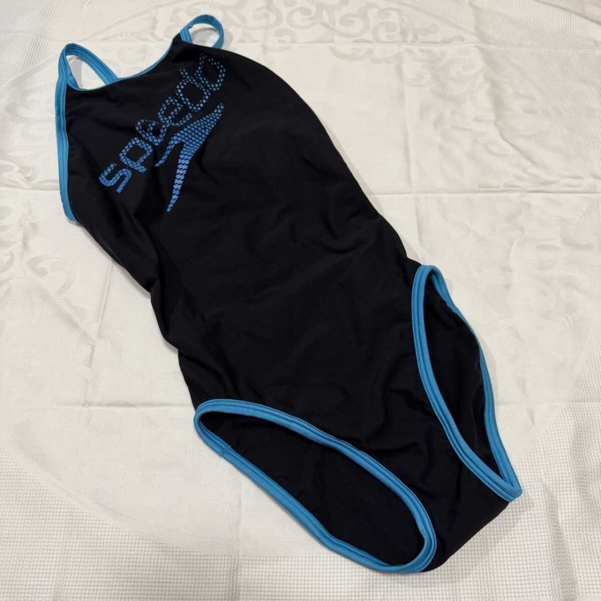 SPEEDO 競泳水着 スピード 水色 SCW01920N Sサイズ ゴールドウィンの