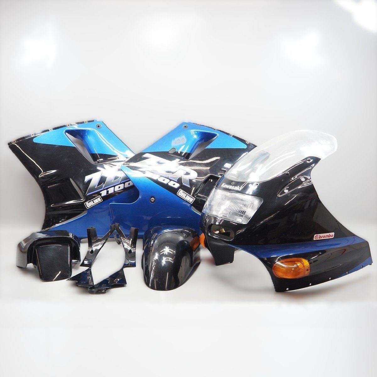中古】NS-1 NS1 AC12 SPi製 FRPフロントアッパーカウル スクリーン