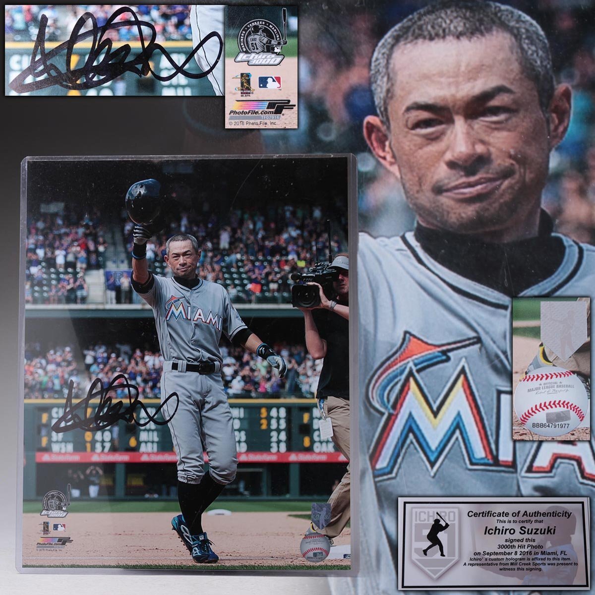 新品】イチロー／”ヒットカウンター”ボブルヘッド(バブルヘッド
