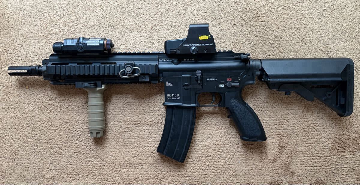 やや傷や汚れあり】東京マルイ 次世代 HK416D DEVGRU カスタム 3倍