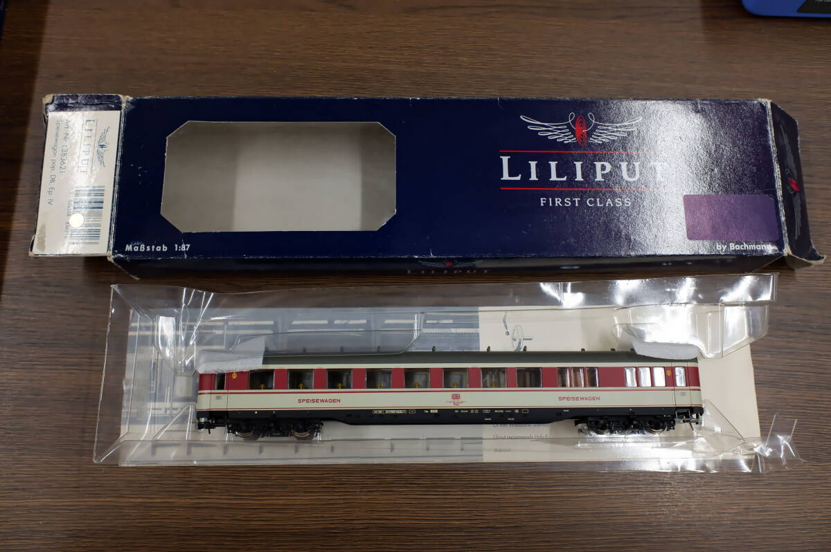 LILIPUT HOゲージ 客車 5両セット 鉄道模型 レア物？希少品？LILIPUT