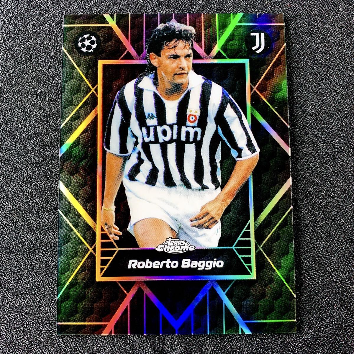 UPPER DECK ロベルト・バッジョ Roberto Baggio 刻印入り直筆サイン