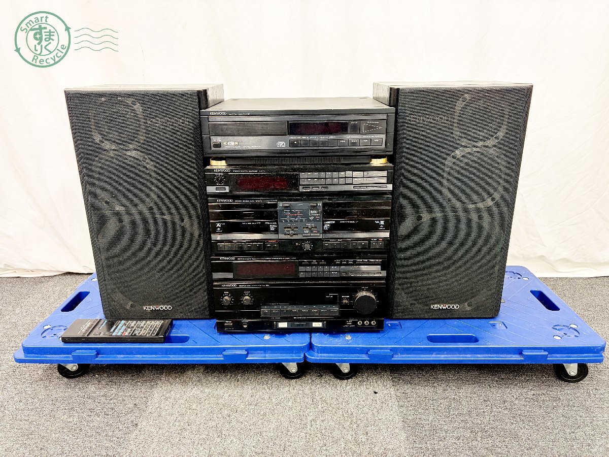 ジャンク】KENWOOD システムコンポセット ROXY P-7X/A-7X/GE-900W/X