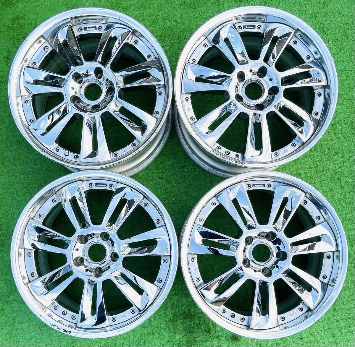 中古】廃盤！ クレンツェ LXZ 深リム9.5J12J4本セットの落札情報詳細