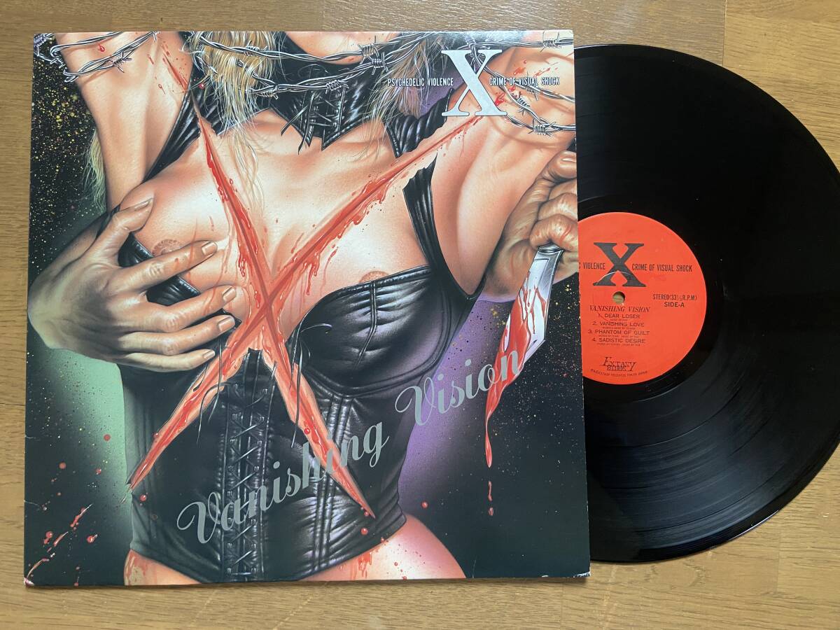 中古】□X（X JAPAN）□ファースト・アルバム□VANISHING VISION