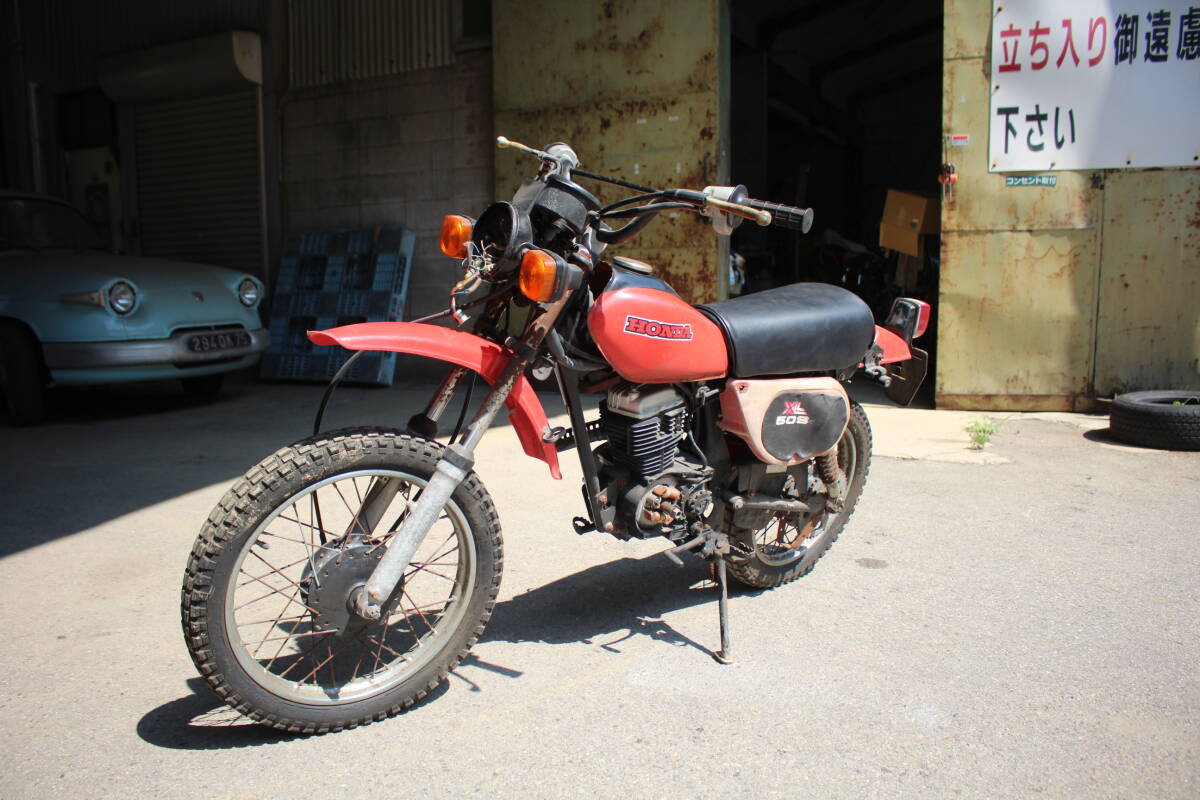 70's HONDA モトクロス メッシュシャツ ロンT ロングTシャツ ホンダ