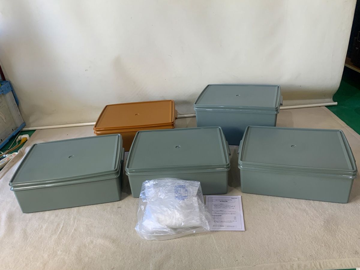 ケ9） タッパーウェア Tupperware 昭和レトロ タッパーウエア 保存容器