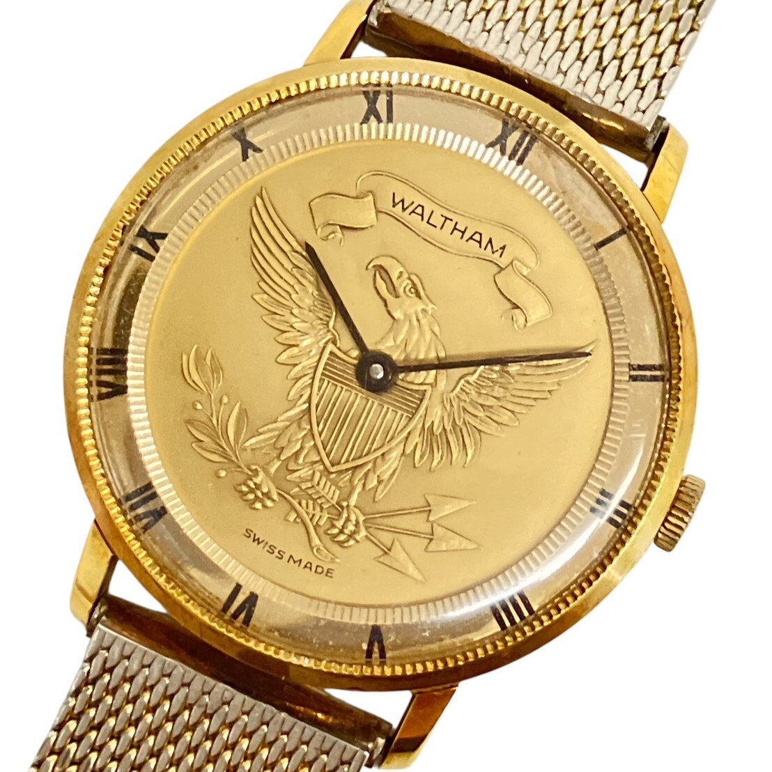 中古】☆稼働品◎ WALTHAM ウォルサム ダブルイーグル 20ドル金貨