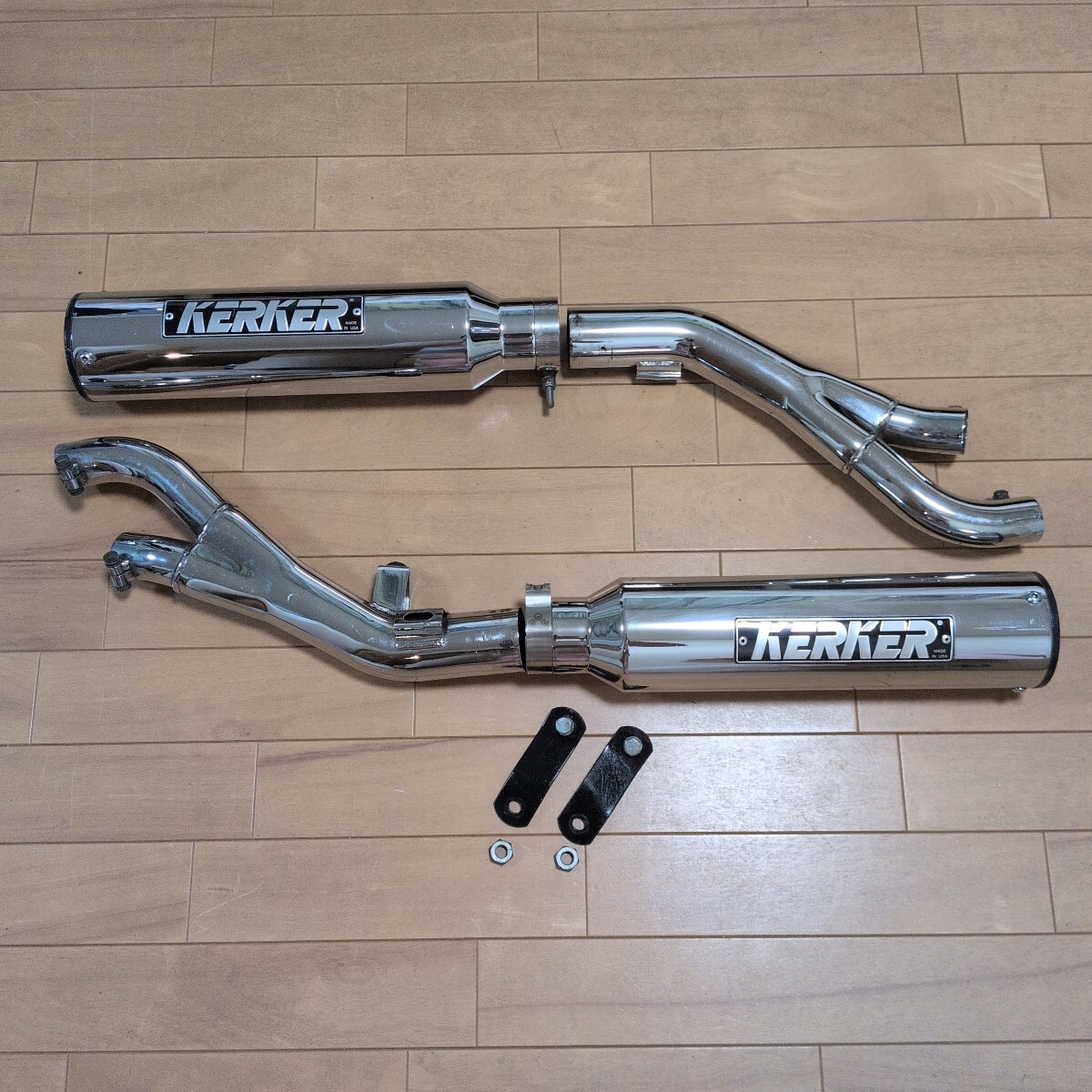 v-max1200 平成8年 2WE KERKERマフラー他パーツ付き 人気のブラック