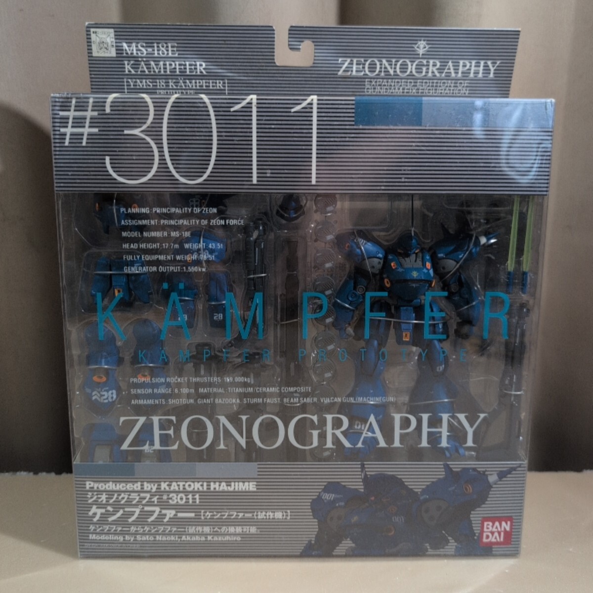 中古】ジオノグラフィ #3011 ケンプファー (ケンプファー試作機) MS